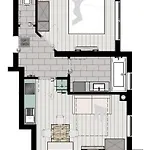 Apartman Dahuam In Mit Balkoniterrasse *